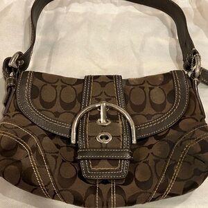 Coach Brown Designer Hand Bag
